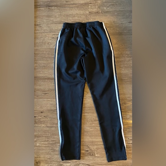 GUC adidas originals PRIMEBLUE SST TRACK PANTS Sz Small three stripe stretch - Picture 8 of 8